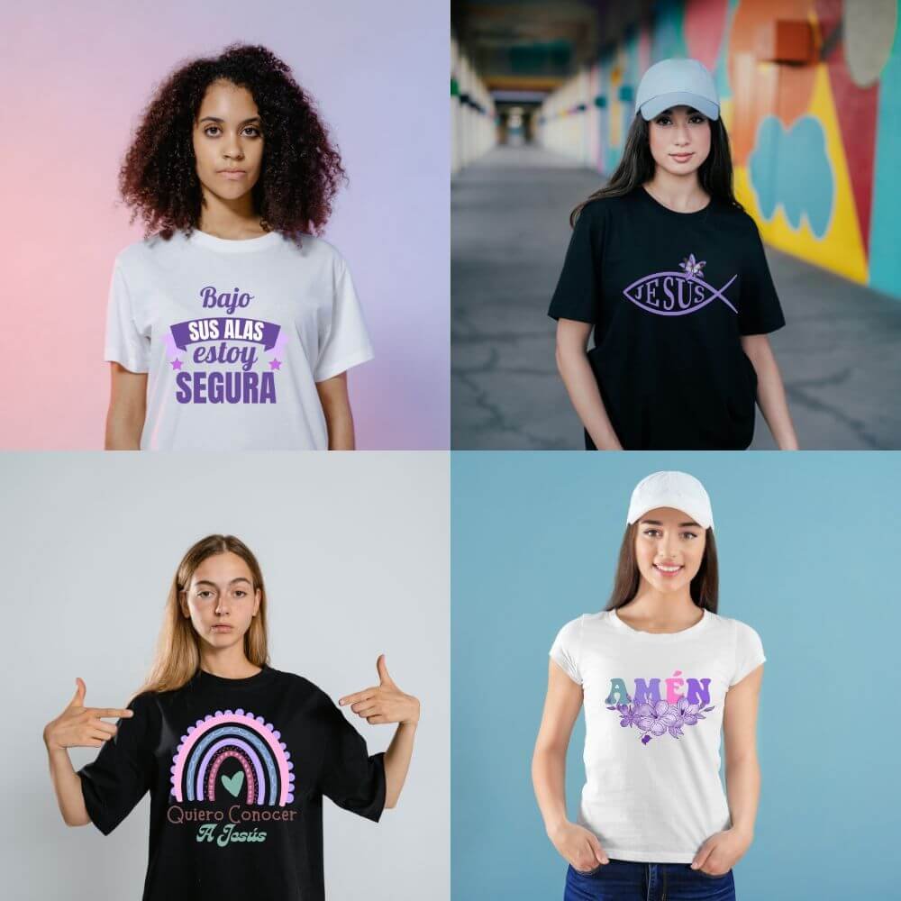 10 Diseños Cristianos - Colección Femenina