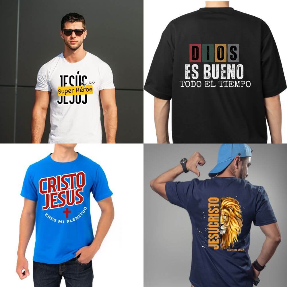 07 10 Diseños Cristianos - Colección Masculina
