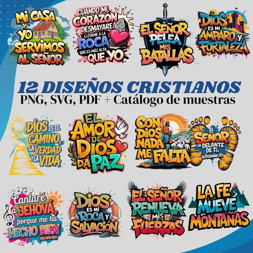 12 Diseños Cristianos