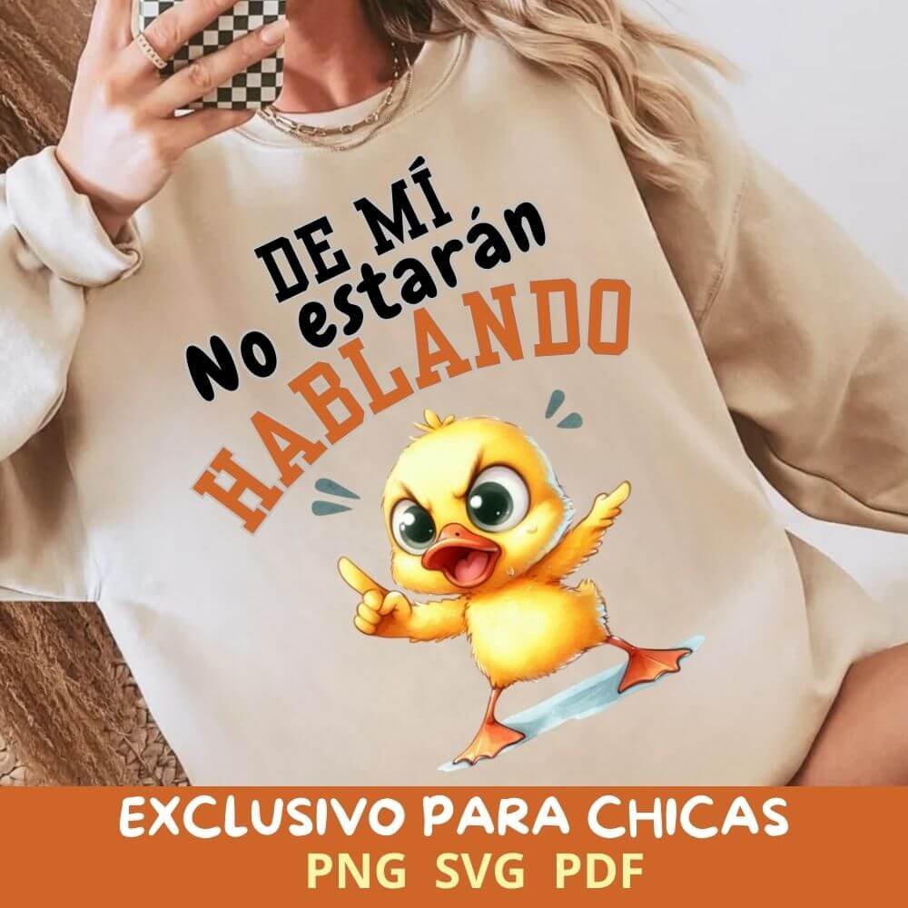 DE MI NO De mí no Estarán Hablando