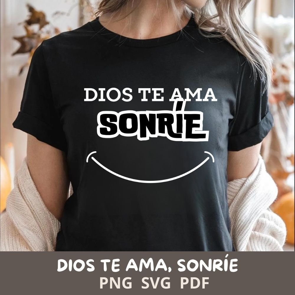 Dios Te Ama, Sonríe | Unisex