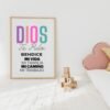 DIOS TE PIDO 5 Diseño de Fe Cristiano para Sublimación