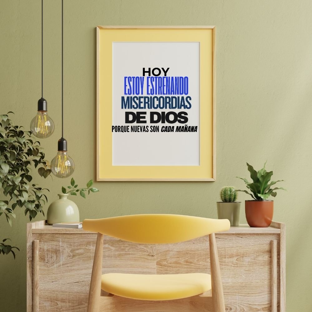 Hoy Estoy Estrenando Misericordias de Dios | Unisex