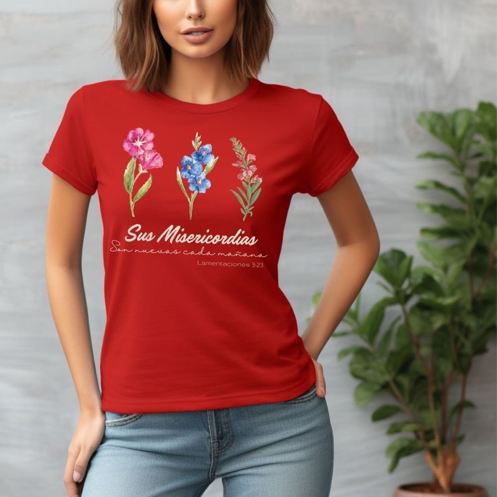 SUS MISERICORDIAS SON NUEVAS 5 Diseño de Fe para Sublimación