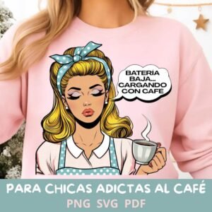 Batería Baja Cargando con Café
